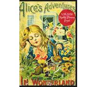'Alice in Wonderland' Mini Pocket Notebook; A6 (4x6"); White Watermarked Paper (Faded Roses Print); Style 1: 100 Pages with BONUS 2026 Monthly Planner! (Art In My Pocket)
