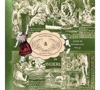 Alice In Wonderland Scrapbook Paper Pad Vol.35: 10 Designs 20 Sheets Double Sided of Alice Adventures Inspired Patterns: Vintage Fairy Tale Pages for ... 8,5" x 8,5", Craft Paper Pad For Scrapbooking