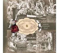 Alice In Wonderland Scrapbook Paper Pad Vol.38: 10 Designs 20 Sheets Double Sided of Alice Adventures Inspired Patterns: Vintage Fairy Tale Pages for ... 8,5" x 8,5", Craft Paper Pad For Scrapbooking
