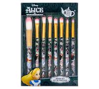 Alice in Wonderland Set 8 Brochas Maquillaje Sombra, Colorete e Iluminador