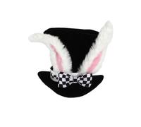 Alice in Wonderland White Rabbit Topper Costume Hat Adult One Size