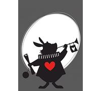 Alice Rabbit - Tamaño: 50 x 70 cm - Comar - Póster de pared - Póster, impresión artística (sin marco), Disney