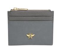 Alice Wheeler Bee - Monedero de cuero vegano para mujer, pizarra, Talla única, Clásico