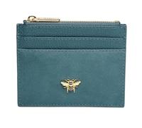 Alice Wheeler Bee - Monedero de cuero vegano para mujer, Teal, Standard-Größe, Clásico