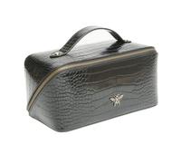 Alice Wheeler London - Estuche de belleza de lujo para mujer, Regalos para mujer, Diseño de tren, Estampado piel de cococrilo