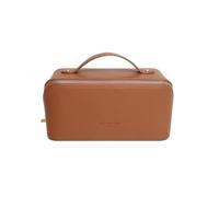 Alice Wheeler London - Estuche de piel vegana con diseño de tren de napa, organizador plegable de Concertina Alice Wheeler, Tan, Informal
