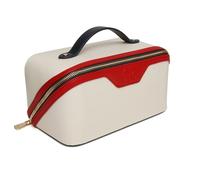 Alice Wheeler LTC - Maletín de tren mediano en color blanco, Teal, Maletín de tren