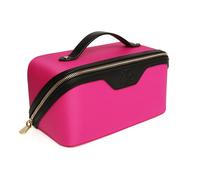 Alice Wheeler LTC - Maletín de tren mediano en rosa y negro, Teal, Maletín de tren