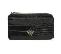 Alice Wheeler Monedero y tarjetero Bumble Bee - Colección Bath - Cuero vegano, Cocodrilo negro, Talla única, Clásico
