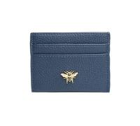 Alice Wheeler Tarjetero pequeño de piel vegana de abeja, azul marino, Talla única, Clásico