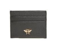 Alice Wheeler Tarjetero pequeño de piel vegana de abeja, Black, Talla única, Clásico