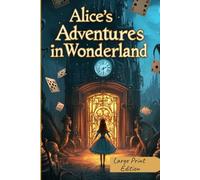 Alice's Adventures in Wonderland (Large Print Edition): A Timeless Fantasy Novel Full of Imagination, Whimsy, Talking Animals, and Surreal Adventures for Children and Adults