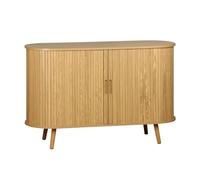 Alice's Garden swe parador escandinavo con 2 Puertas correderas, 120cm Natural - 120x40x75 cm