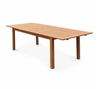 Alice's Garden sweeek-Mesa de jardín de Madera Extensible, 8-10 plazas Madera - 240x100x75 cm