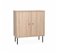 Alice's Home sweeek - Aparador de almacenaje, Braga, Dos Puertas, un Estante, 83,5 x 39 x 92,5cm