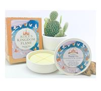 Alice's Kingdom Flame Massage Wax (Cera de Masaje candle) -Coconut & Citrus, Vanilla, Passion Fruit, Deep Seduction, 40g + 5ml Aceite de Almendra (Coco & Citrus)