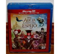 ALICIA A TRAVES DEL ESPEJO BLU-RAY 3D+BLU-RAY FANTASIA DISNEY NUEVO (SIN ABRIR)