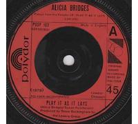 ALICIA BRIDGES - PLAY IT AS IT LAYS 7 INCH (7" VINYL 45) UK POLYDOR 1979