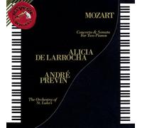 Alicia De Larrocha Mozart: Concerto & Sonata for 2 Pianos (CD) (Importación USA)