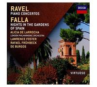 Alicia De Larrocha - Ravel: Piano Concertos / Falla: Nights In The Gardens Of Spain
