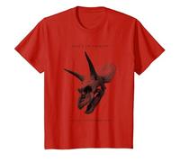 Alicia En Cadenas - Dinosaurio Camiseta, Niños, Rojo, 4 años