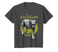 Alicia En Cadenas - Perro Camiseta, Niños, Jaspeado Oscuro, 12 años