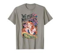 Alicia en el país de las maravillas Cheshire Lewis Carroll Ilustración Camiseta