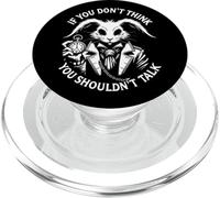 Alicia en el país de Las Maravillas - Si no Piensas, no deberías Hablar PopSockets PopGrip para MagSafe