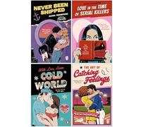 Alicia Thompson Collection 4 Books Set (Never Been Shipped, Love in the Time of Serial Killers, With Love From Cold World & The Art of Catching Feelings)