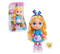 Alicia y su Maravillosa Pastelería - Muñeca Alicia perfumada, con pelo rubio largo para peinarlo, mide 35 centímetros, con una taza de té como accesorio, como la serie, desde 3 años, Famosa (ALC03000)