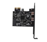 Alide Tarjeta De Expansión PCI Express USB 3.2 Con 2 Puertos USB-C, Compatible Con PC De Escritorio, Linux, Linux 7, 10 Y 11.