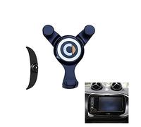 ALIEDA Soporte Teléfono Móvil para Coche, Soporte por Gravedad para Marco de Navegación, Soporte Carga Interior, Accesorios Decorativos, para Smart 450 451 453 Fortwo Forfour,Navigation