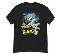 Alien 2 On Earth (1980) Cult Horror Film Fan Art t-Shirt Black S