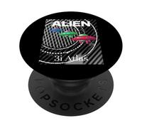 Alien 3i Atlas Cosmic Adventure Design PopSockets PopGrip Adhesivo
