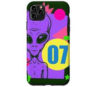 Alien 7mo cumpleaños Alien 7 años Alien colorido Carcasa para iPhone 11 Pro Max