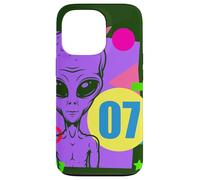 Alien 7mo cumpleaños Alien 7 años Alien colorido Carcasa para iPhone 13 Pro