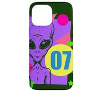 Alien 7mo cumpleaños Alien 7 años Alien colorido Carcasa para iPhone 13 Pro Max