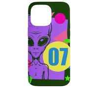 Alien 7mo cumpleaños Alien 7 años Alien colorido Carcasa para iPhone 14 Pro Max