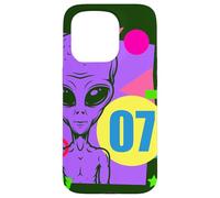 Alien 7mo cumpleaños Alien 7 años Alien colorido Carcasa para iPhone 15 Pro