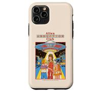 Alien Abduction Club UFO Retro Vintage Funny Adult Humor Carcasa para iPhone 11 Pro