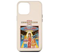 Alien Abduction Club UFO Retro Vintage Funny Adult Humor Carcasa para iPhone 12 Pro Max