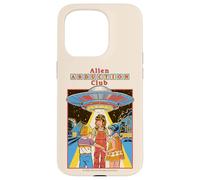 Alien Abduction Club UFO Retro Vintage Funny Adult Humor Carcasa para iPhone 15 Pro