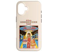 Alien Abduction Club UFO Retro Vintage Funny Adult Humor Carcasa para iPhone 16