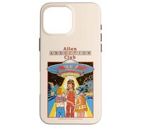 Alien Abduction Club UFO Retro Vintage Funny Adult Humor Carcasa para iPhone 16 Pro Max