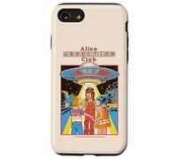 Alien Abduction Club UFO Retro Vintage Funny Adult Humor Carcasa para iPhone SE (2020) / 7 / 8