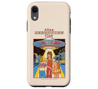 Alien Abduction Club UFO Retro Vintage Funny Adult Humor Carcasa para iPhone XR