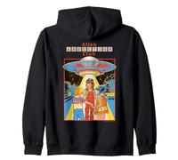 Alien Abduction Club UFO Retro Vintage Funny Adult Humor Sudadera con Capucha