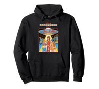 Alien Abduction Club UFO Retro Vintage Funny Adult Humor Sudadera con Capucha