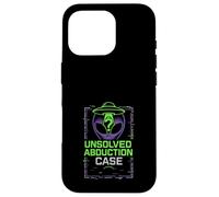 Alien Abduction OVNI Humor Alien Sci-Fi Conspiración Regalo Carcasa para iPhone 16 Pro