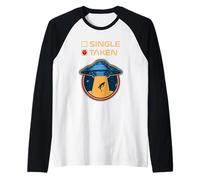 Alien Abduction Single VS Tomado Retro UFO Flying Saucer Juego de palabras Camiseta Manga Raglan